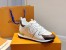 Louis Vuitton Women's Run Away Sneakers In White Leather