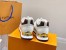 Louis Vuitton Women's Run Away Sneakers In White Leather