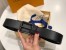 Louis Vuitton Voyager 35mm Belt In Monogram Shadow Leather M0281V