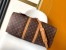 Louis Vuitton Keepall Bandouliere 50 Bag in Monogram Dust Canvas M11541