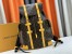 Louis Vuitton Christopher MM Backpack in Monogram Macassar Canvas M13202