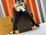 Louis Vuitton Christopher MM Backpack in Monogram Macassar Canvas M13202