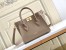 Louis Vuitton On My Side PM Bag in Galet Calfskin and Mahina Leather M20600