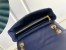 Louis Vuitton LV New Wave Chain MM Bag In Navy Blue Leather M20615