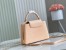 Louis Vuitton Capucines BB Bag in Beige Taurillon Leather M20841