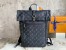 Louis Vuitton Roll Top Backpack In Monogram Calfskin M21359