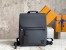 Louis Vuitton Fastline Backpack In Black LV Aerogram Leather