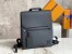 Louis Vuitton Fastline Backpack In Black LV Aerogram Leather