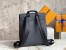 Louis Vuitton Fastline Backpack In Black LV Aerogram Leather