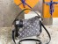 Louis Vuitton Side Trunk Bag In Grey Monogram Denim M21460