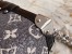 Louis Vuitton Petite Malle Bag In Grey Monogram Denim M21462