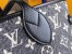 Louis Vuitton Neverfull MM Bag In Grey Monogram Denim M21465