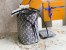 Louis Vuitton Neverfull MM Bag In Grey Monogram Denim M21465