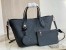 Louis Vuitton Blossom PM Bag In Black Mahina Leather M21848