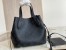 Louis Vuitton Blossom PM Bag In Black Mahina Leather M21848