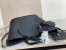 Louis Vuitton Blossom PM Bag In Black Mahina Leather M21848