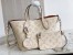 Louis Vuitton Blossom PM Bag In Creme Mahina Leather M21909