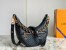Louis Vuitton Loop Bag In Black Monogram Empreinte Leather M22591