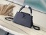 Louis Vuitton Capucines East-West Mini Bag in Black Leather M23955