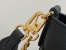 Louis Vuitton Lock and Walk Bag in Black Grained Leather M24006