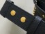 Louis Vuitton Lock and Walk Bag in Black Grained Leather M24006