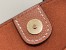 Louis Vuitton Lock and Walk Bag in Brown Grained Leather M24165