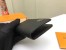 Louis Vuitton Pocket Organizer In Black Taiga Leather M30283