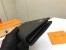 Louis Vuitton Brazza Wallet In Black Taiga Leather M30285