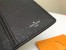 Louis Vuitton Brazza Wallet In Black Taiga Leather M30285