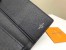Louis Vuitton Brazza Wallet In Navy Taiga Leather M30292