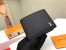 Louis Vuitton Multiple Wallet In Black Taiga Leather M30295
