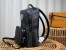 Louis Vuitton Utilitary Backpack In Monogram Stripes Canvas M45962