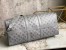 Louis Vuitton Keepall Bandouliere 50B Bag In Monogram Shadow Leather M46117