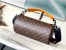 Louis Vuitton Soft Polochon MM Bag in Monogram Macassar Canvas M46691