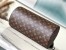 Louis Vuitton Soft Polochon MM Bag in Monogram Macassar Canvas M46691