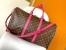 Louis Vuitton Keepall Bandouliere 50 Bag in Monogram Macassar Canvas M46773