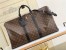 Louis Vuitton Keepall Bandouliere 55 Bag In Monogram Macassar Canvas M56714