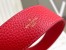 Louis Vuitton Capucines Mini Bag in Red Taurillon Leather M56845