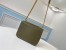 Louis Vuitton Lockme Chain PM Bag In Green Calfskin M57067