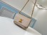 Louis Vuitton Lockme Chain PM Bag In Griege Calfskin M57072