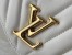 Louis Vuitton LV New Wave Chain MM Bag In White Leather M58549