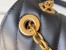 Louis Vuitton LV New Wave Chain MM Bag In Black Leather M58552