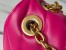 Louis Vuitton LV New Wave Chain MM Bag In Rose Red Leather M58553