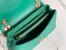 Louis Vuitton LV New Wave Chain MM Bag In Green Leather M58664