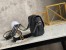 Louis Vuitton LV Pont 9 Soft PM Bag In Black Grained Leather M58727