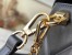 Louis Vuitton Twist MM Bag in Black Lambskin with Studs M59029