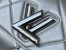 Louis Vuitton Twist MM Bag in Silver Lambskin with Studs M59031
