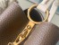 Louis Vuitton Capucines MM Bag with Chain Braided Leather Strap M59516