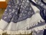 Louis Vuitton Blue Monogram Denim Shawl M71376
