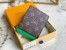 Louis Vuitton Multiple Wallet In Monogram Macassar Canvas M81537